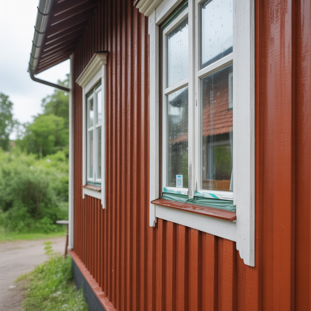 4.Sa malar du om trapanel och forhindrar vaderpaverkan